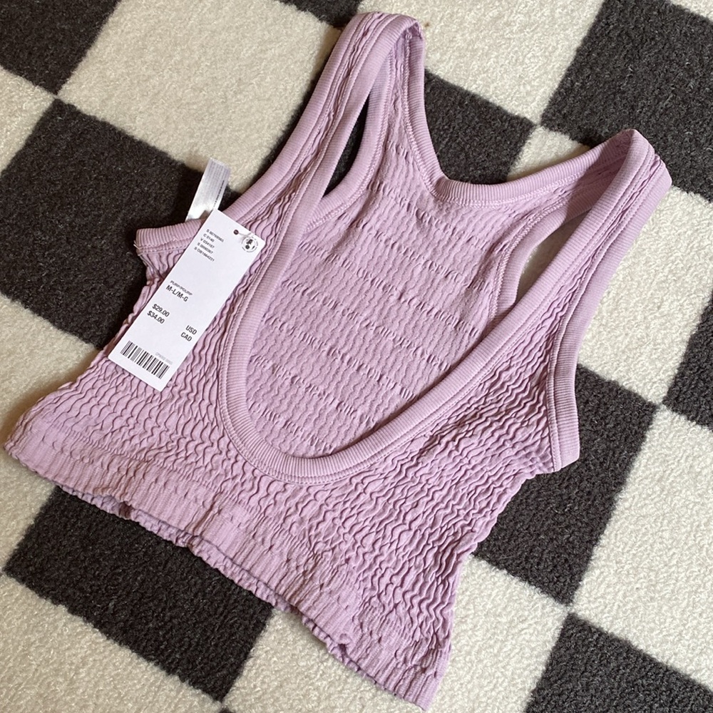 uo seamless textured top - Picture 4 of 5